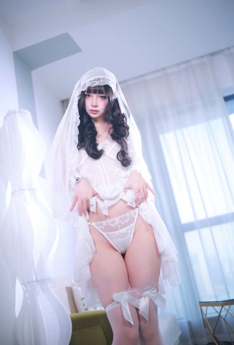 疯猫ss – NO.203 2025年12月会员订阅 捆绑婚纱-菜狗基地